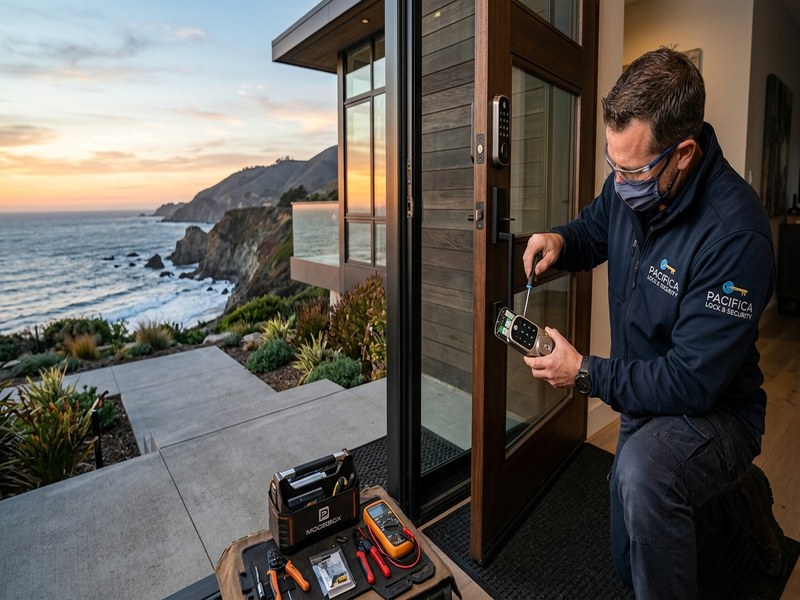 Residential rekeying at Linda Mar neighborhood home